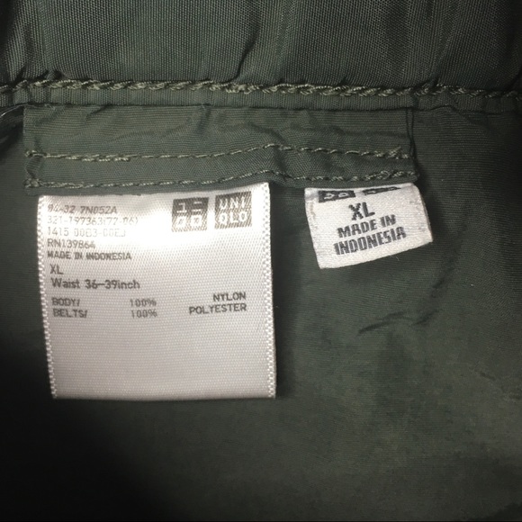 🐙 UniQlo Men’s Green Trunks - Picture 5 of 5